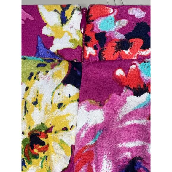 Charter Club Bright Floral Column Skirt size 6 - Picture 5 of 11